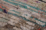 Small handmade Moroccan berber rug 3.3 FT X 6.3 FT