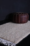 Moroccan handmade berber beni ourain rug 3.1 FT X 5.4 FT