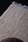 Moroccan handmade berber beni ourain rug 3.1 FT X 5.4 FT
