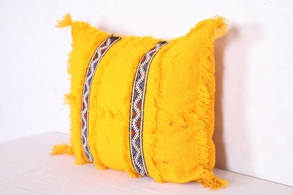 Moroccan handmade kilim pillow 17.7 INCHES X 20.8 INCHES