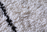 Moroccan handmade berber beni ourain rug 4.5 FT X 6.4 FT