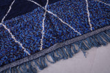 Custom moroccan rug Blue, hand knotted moroccan rug