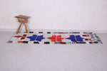 Entryway colorful berber Moroccan rug 2.3 FT X 6.4 FT