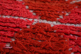 Entryway colorful berber Moroccan rug 2.3 FT X 6.4 FT