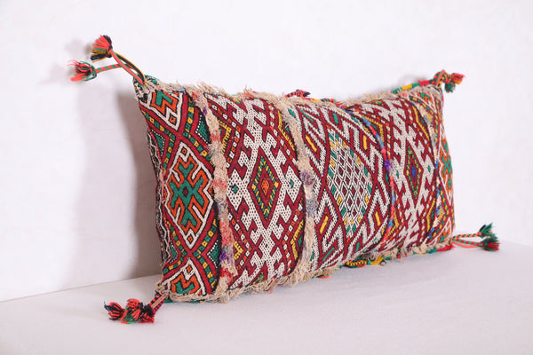 kilim moroccan pillow 14.9 INCHES X 27.1 INCHES