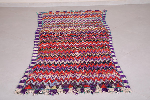 Moroccan rug - 3.4 FT X 7.9 FT