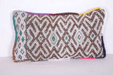 Moroccan handmade kilim pillow 12.5 INCHES X 20.8 INCHES