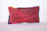 Moroccan handmade kilim pillow 12.5 INCHES X 20.8 INCHES