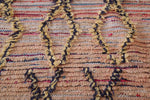 Entryway handmade Moroccan berber rug 3 FT X 8.2 FT