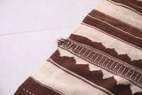Long runner handmade moroccan rug - 4.6 FT X 12.5 FT