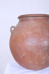 Vintage old moroccan pottery 12.9 INCHES X 13.3 INCHES