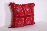 Vintage moroccan pillow 15.3 INCHES X 19.6 INCHES