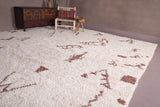 All wool moroccan rug, Handmade beni ourain carpet - Custom Rug