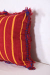 Vintage moroccan pillow 15.3 INCHES X 19.6 INCHES
