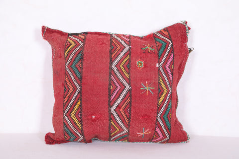 kilim moroccan pillow 14.5 INCHES X 16.5 INCHES