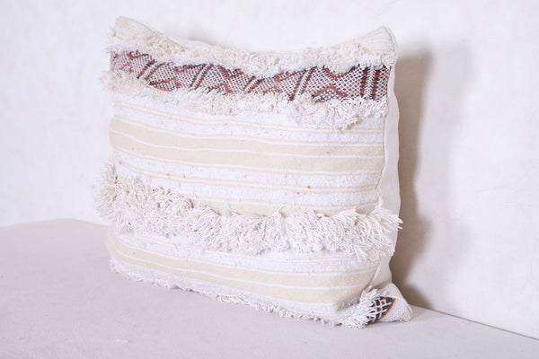 Moroccan handmade kilim pillow 14.9 INCHES X 19.6 INCHES