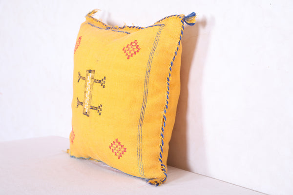 Moroccan handmade kilim pillow 17.7 INCHES X 18.5 INCHES