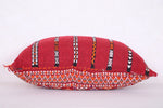 Striped moroccan pillow 17.3 INCHES X 21.2 INCHES
