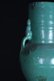 Green old moroccan pot 16.5 INCHES X 7.8 INCHES