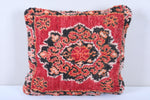 Vintage moroccan handmade rug pillow 18.8 INCHES X 21.2 INCHES