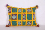 Striped moroccan pillow 14.1 INCHES X 19.2 INCHES