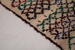 Gorgeous berber Moroccan Azilal carpet 3.8 FT X 7.8 FT