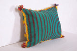 Striped moroccan pillow 14.1 INCHES X 19.2 INCHES