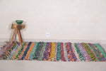 Colorful berber handmade Moroccan rug -  3.3 FT X 6 FT