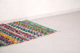 Colorful berber handmade Moroccan rug -  3.3 FT X 6 FT