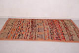 Handmade berber carpet 4.9 FT X 8 FT