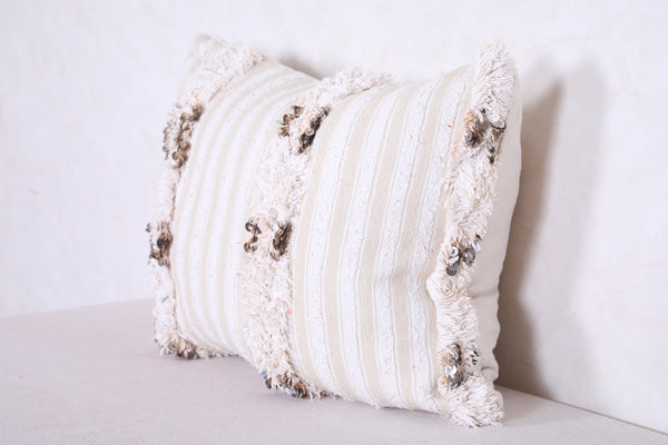 Moroccan handmade kilim pillow 15.7 INCHES X 21.2 INCHES