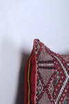 Vintage moroccan handwoven kilim pillow 14.5 INCHES X 19.6 INCHES