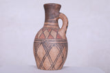 Antique moroccan water clay pot 5.5 INCHES X 10 INCHES