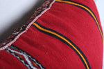 Vintage moroccan handwoven kilim pillow 14.5 INCHES X 19.6 INCHES