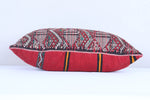 Vintage moroccan handwoven kilim pillow 14.5 INCHES X 19.6 INCHES