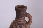 Antique moroccan water clay pot 5.5 INCHES X 10 INCHES