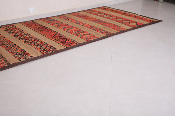 Morrocan Hassira mat 4.6 FT X 13.9 FT