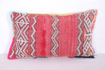 Moroccan handmade kilim pillow 13.3 INCHES X 23.2 INCHES