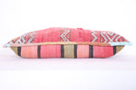 Moroccan handmade kilim pillow 13.3 INCHES X 23.2 INCHES