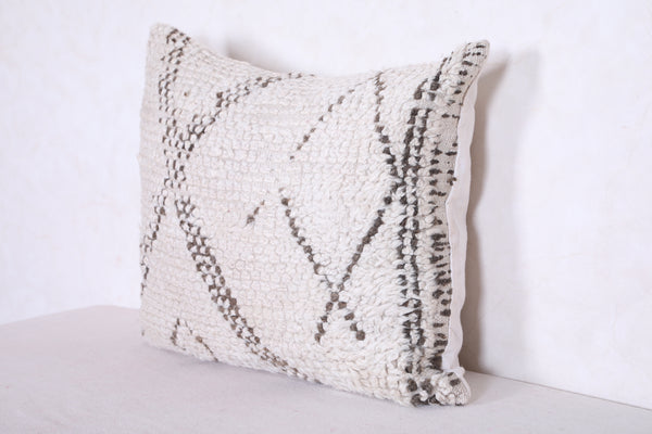 Moroccan handmade kilim pillow 16.9 INCHES X 20 INCHES