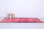 handmade moroccan rug 3.8 FT X 6.7 FT