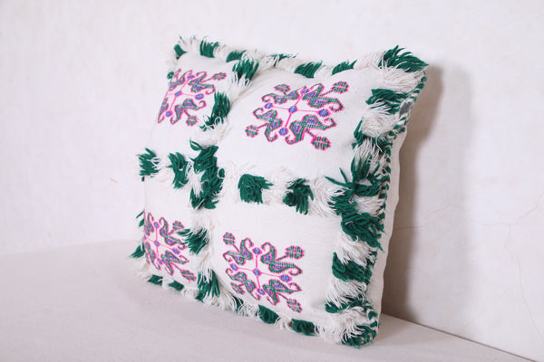 Vintage moroccan pillow 15.7 INCHES X 20.4 INCHES