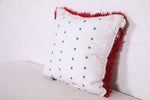 Striped moroccan pillow 15.3 INCHES X 16.5 INCHES