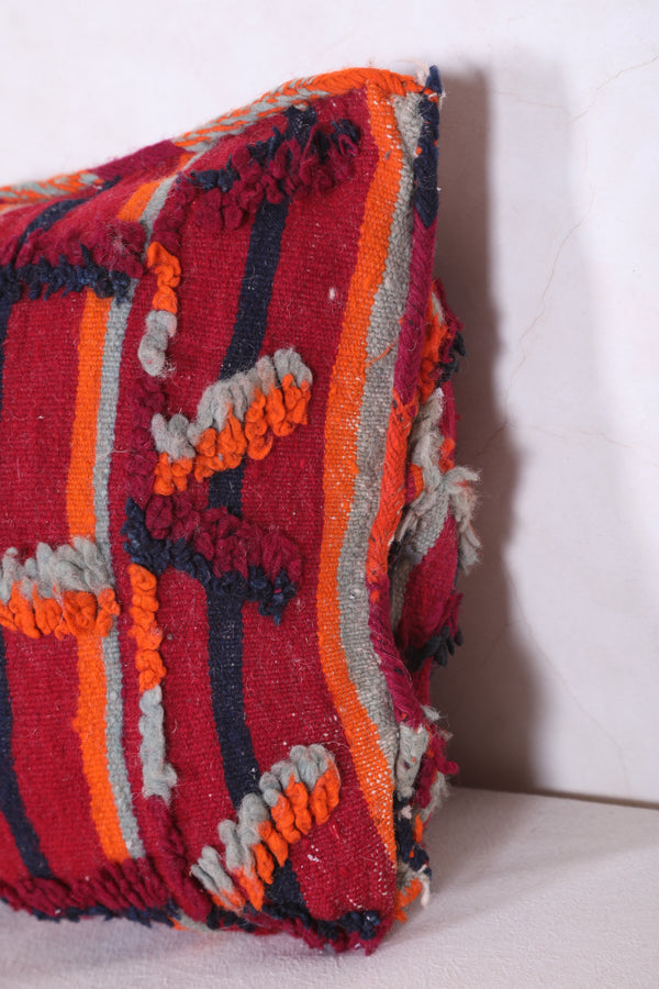 kilim Moroccan pillow  17.7 INCHES X 29.9 INCHES