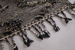 Gray moroccan rug 5 FT X 8.3 FT