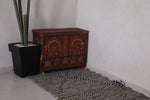 Vintage moroccan rug 2.7 FT X 9.9 FT