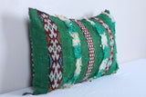 Vintage moroccan handwoven kilim pillow 13.3 INCHES X 20 INCHES