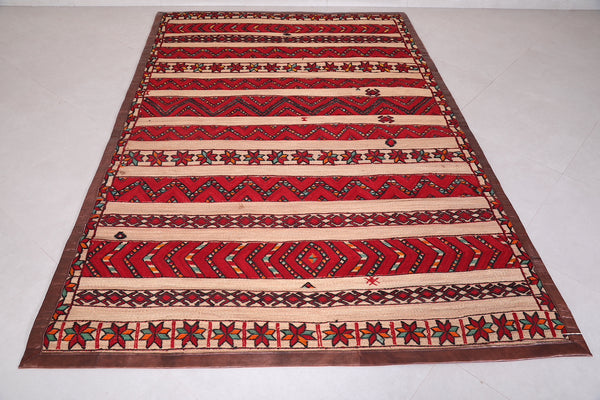 Moroccan Hassira, 5.7 FT X 8.7 FT