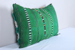 Vintage moroccan handwoven kilim pillow 13.3 INCHES X 20 INCHES