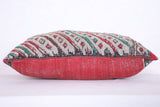 Moroccan handmade kilim pillow 17.3 INCHES X 24 INCHES